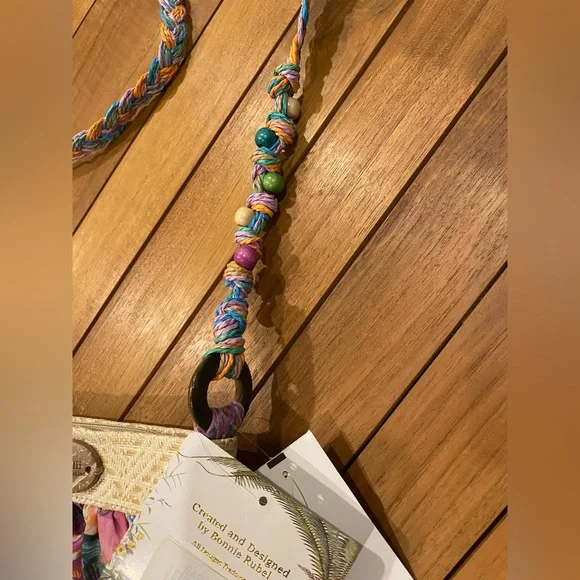 NEW Cappelii Purse Tropical Palm Leaves - Picture 5 of 13